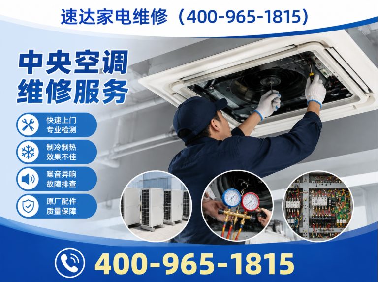 贺州中央空调维修展示图